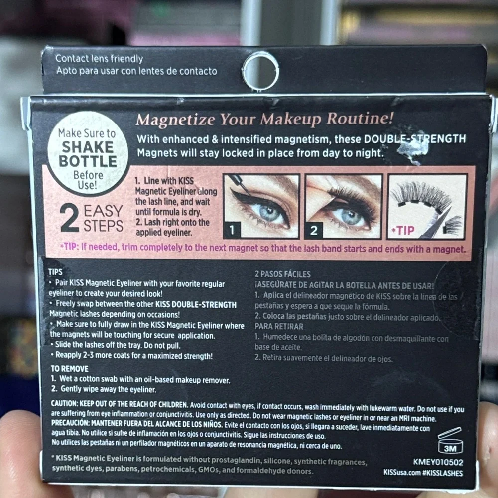 KISS Magnetic Eyeliner - Sleek Black